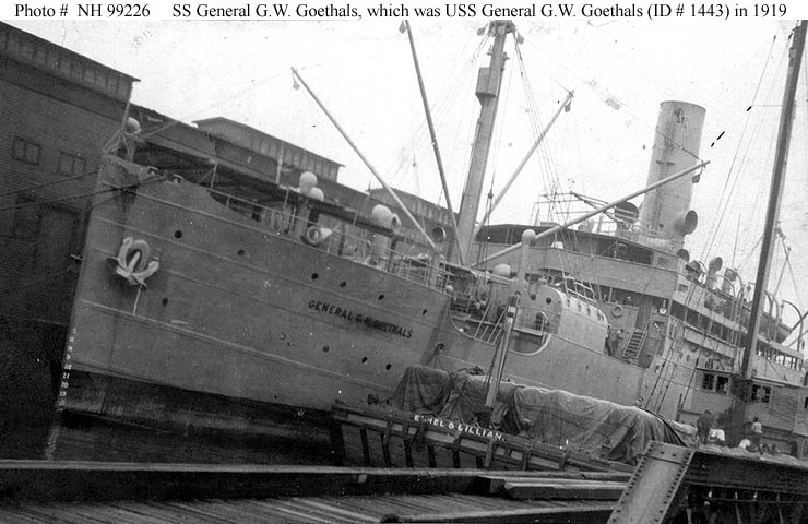 Photo #: NH 99226  General G.W. Goethals