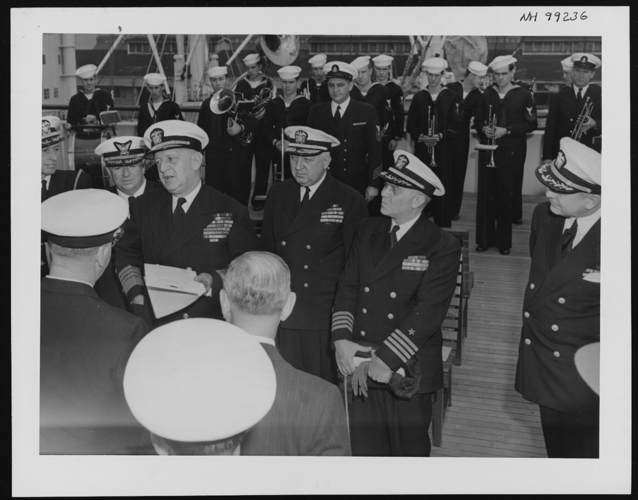 Photo #: NH 99236  Admiral Henry Kent Hewitt, USN