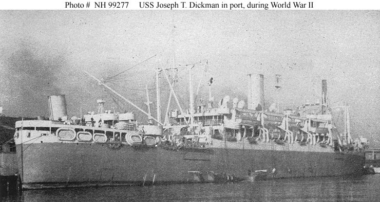 Photo #: NH 99277  USS Joseph T. Dickman