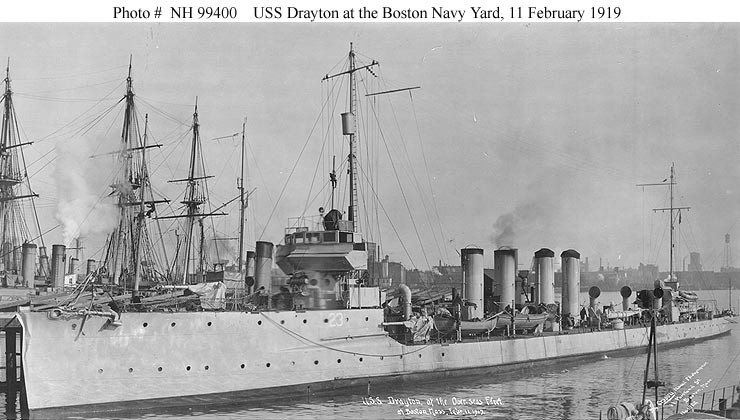 Photo #: NH 99400  USS Drayton