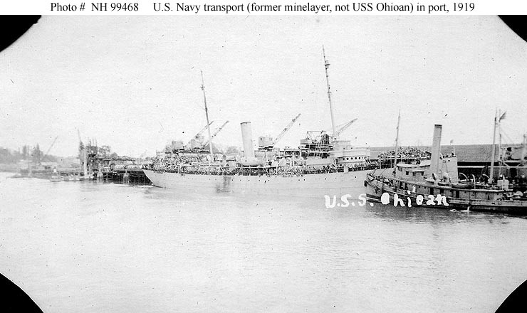 Photo #: NH 99468  U.S. Navy Transport not