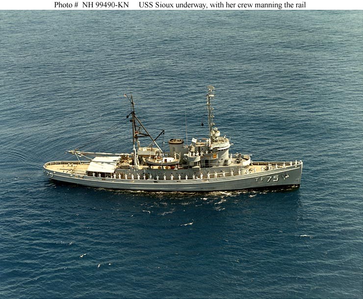 Photo #: NH 99490-KN USS Sioux