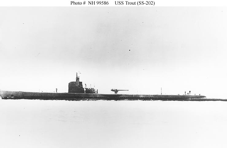 Photo #: NH 99586  USS Trout