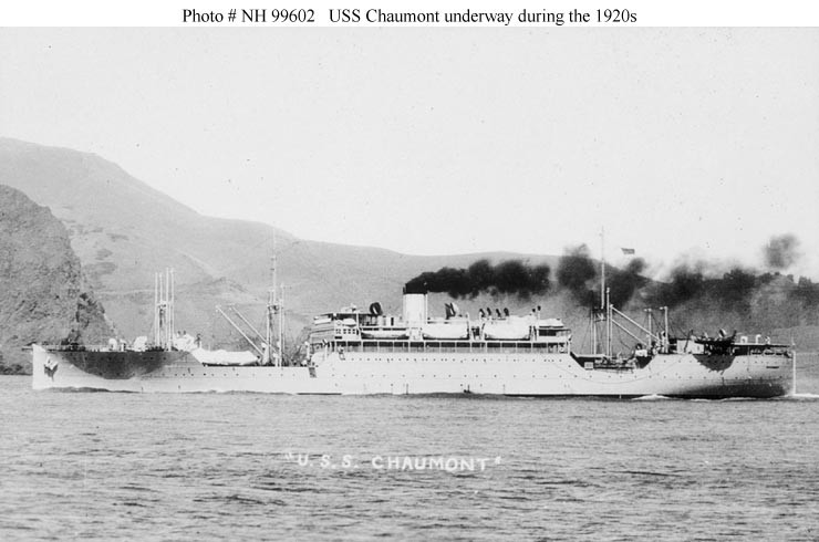 Photo #: NH 99602  USS Chaumont