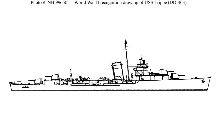 Photo #: NH 99650  USS Trippe