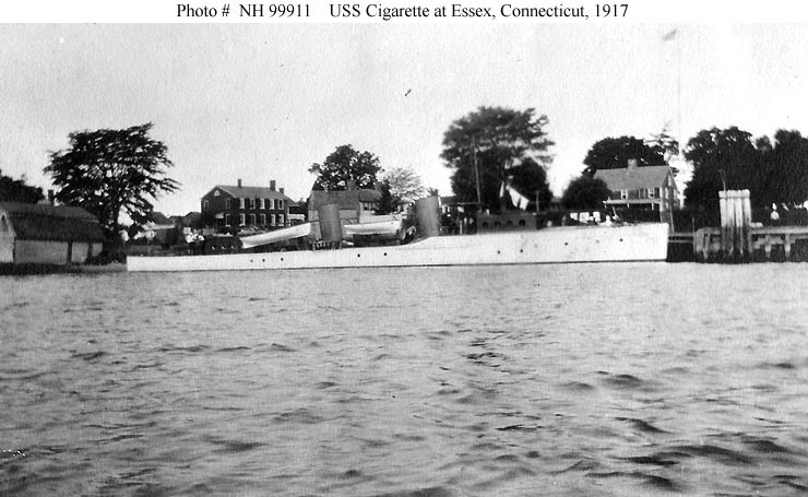 Photo #: NH 99911  USS Cigarette
