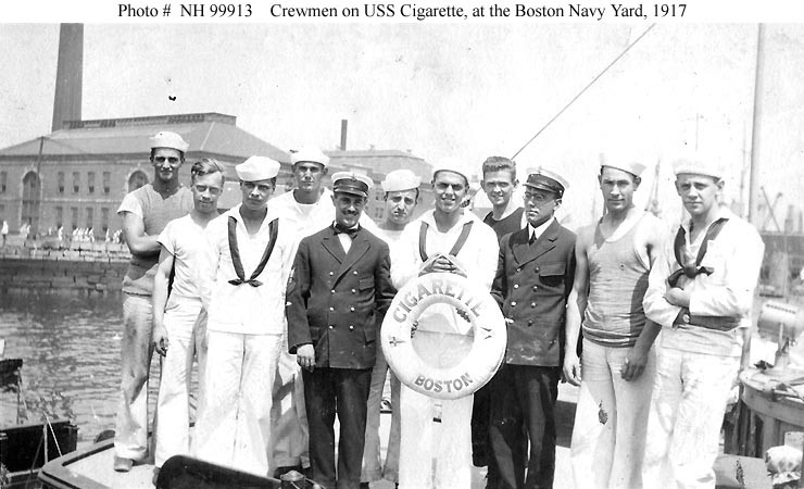Photo #: NH 99913  USS Cigarette