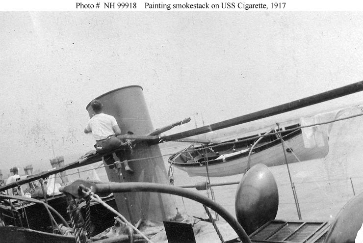 Photo #: NH 99918  USS Cigarette
