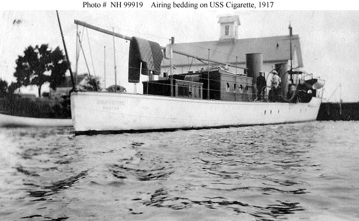 Photo #: NH 99919  USS Cigarette