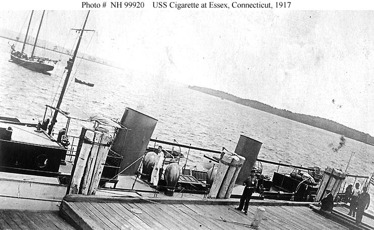 Photo #: NH 99920  USS Cigarette