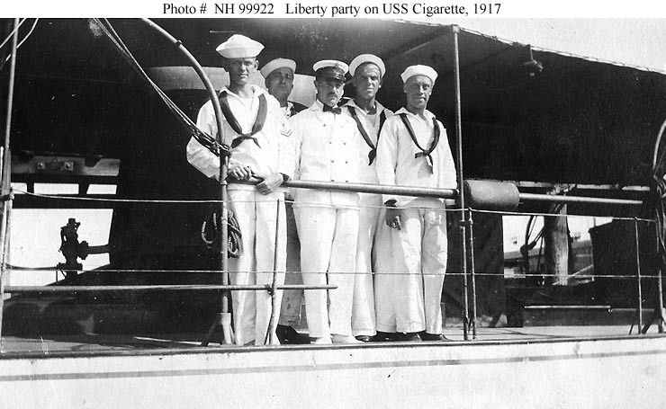 Photo #: NH 99922  USS Cigarette