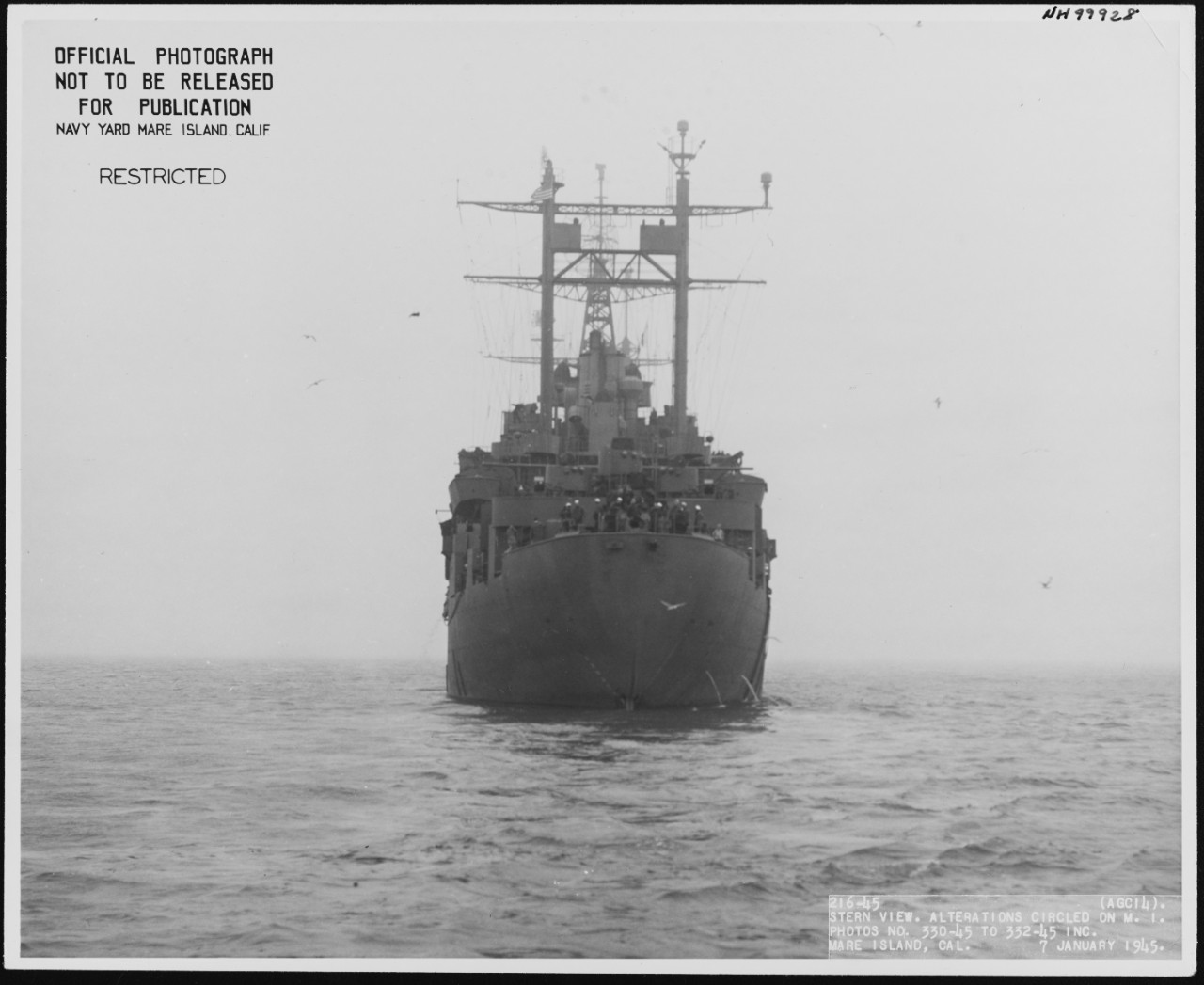 Photo #: NH 99928  USS Teton