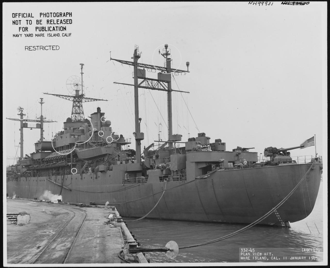 Photo #: NH 99931  USS Teton