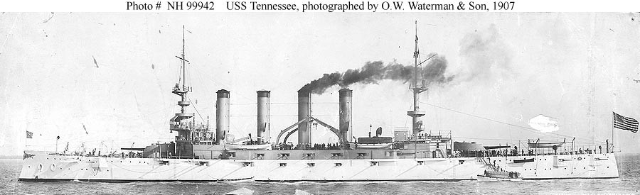 Photo #: NH 99942  USS Tennessee