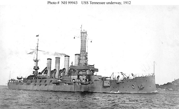 Photo #: NH 99943  USS Tennessee