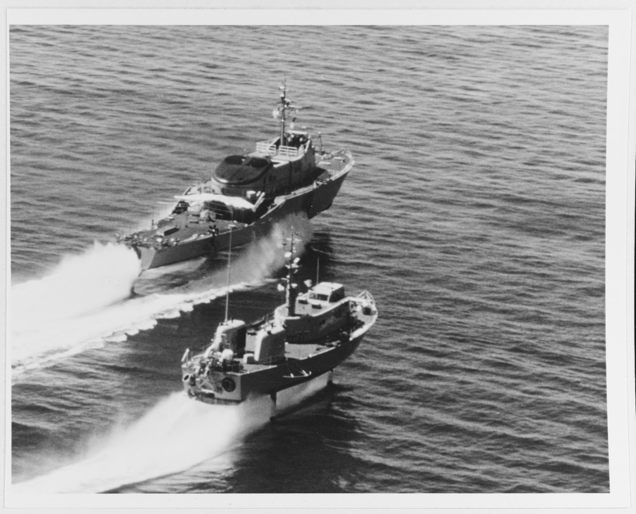 USS HIGH POINT (PCH-1) and USS PLAINVIEW (AGEH-1)