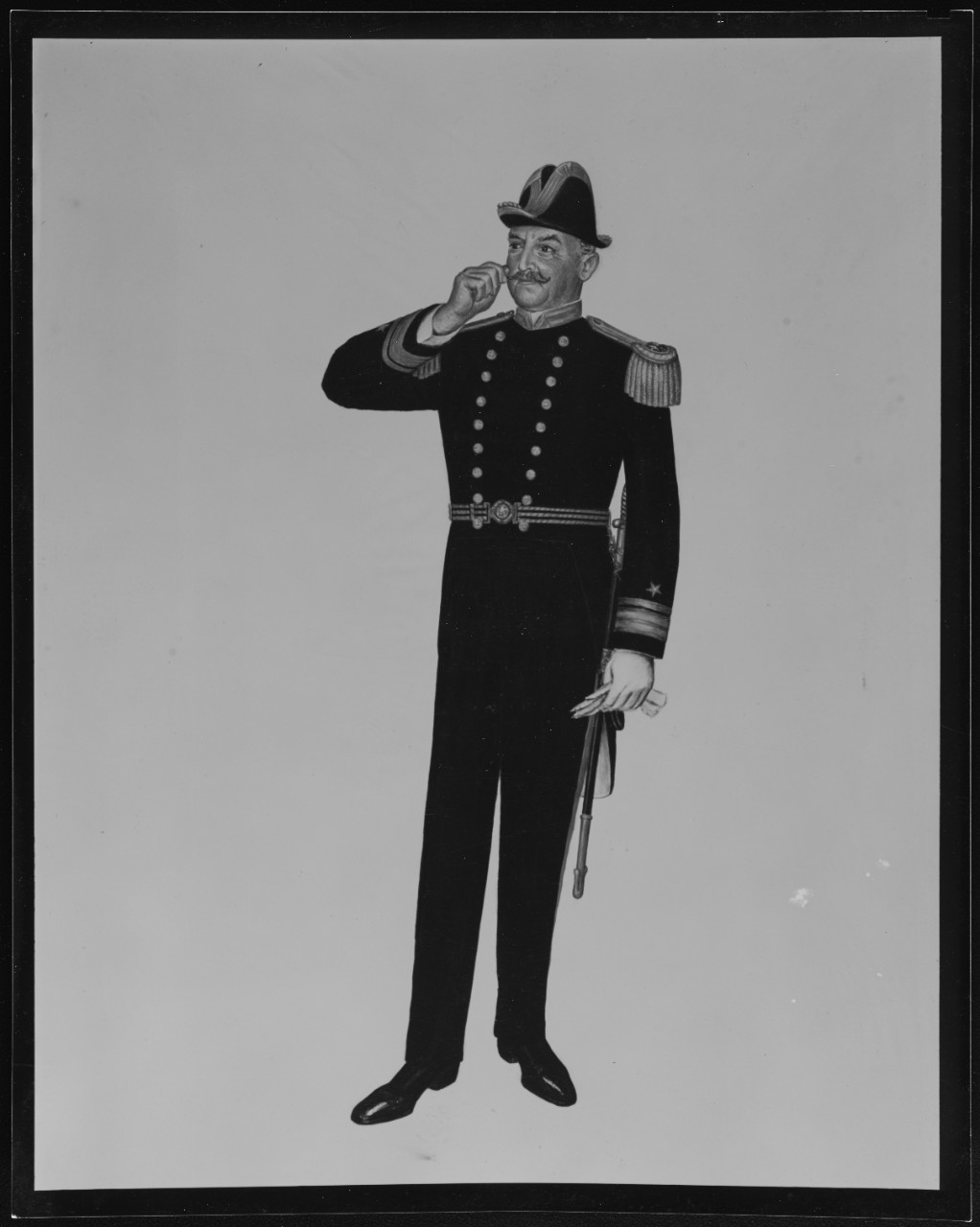 Rear Admiral's Uniform, 1880-1900