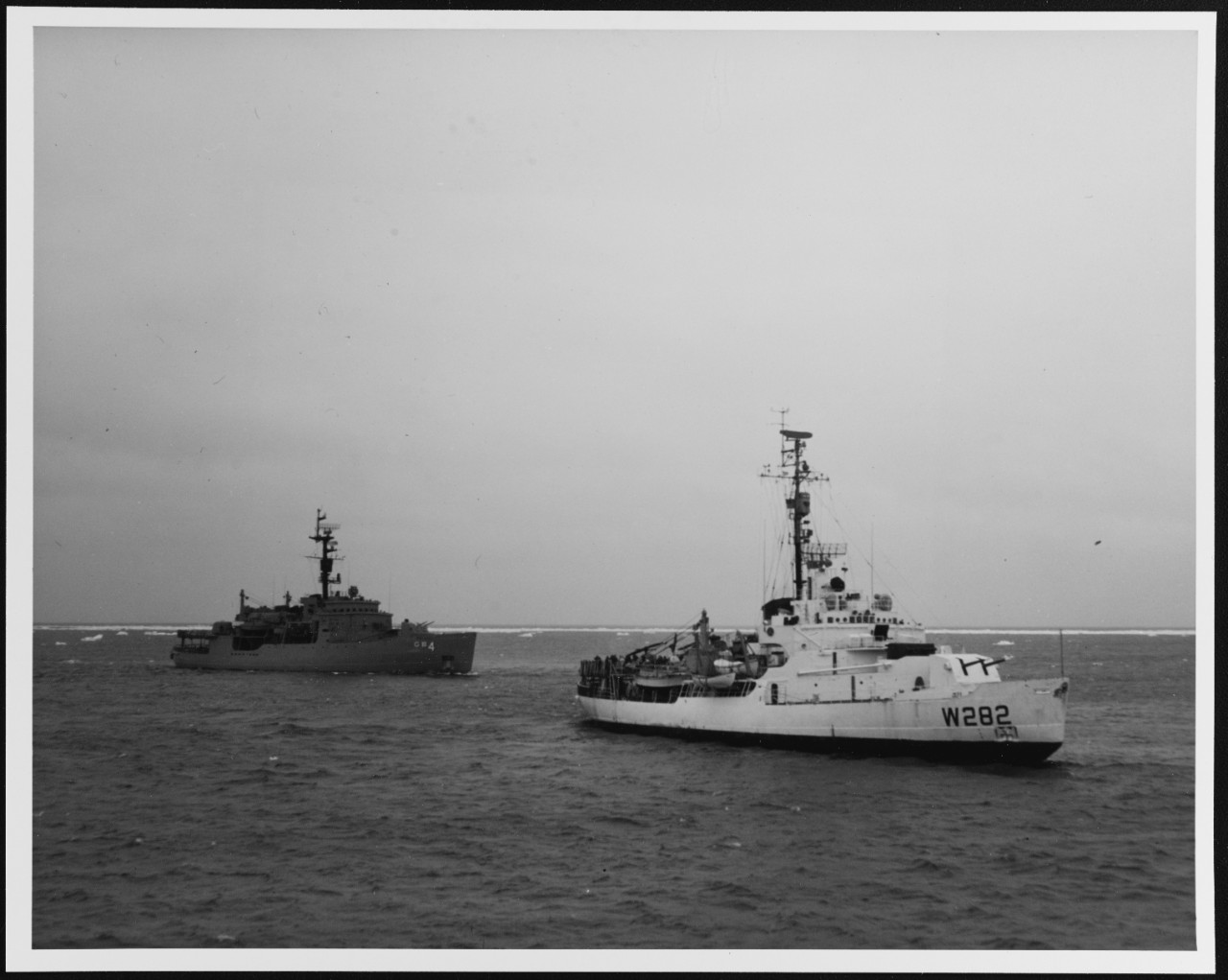 USCGC NORTHWIND and USS GLACIER (AGB-4)