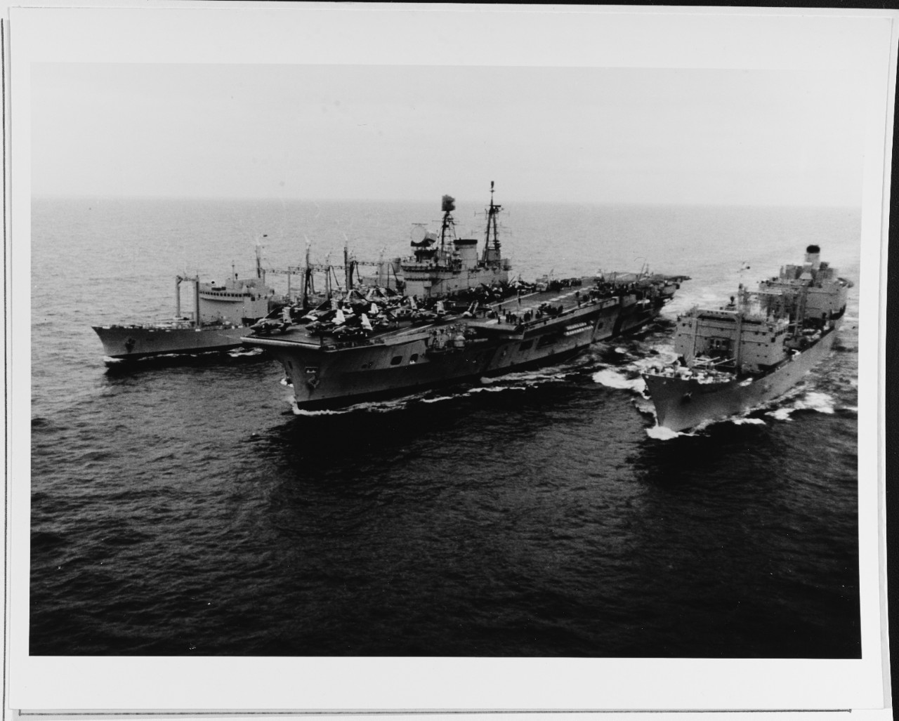 HMS OLNA, HMS EAGLE, and HMS RESOURCE