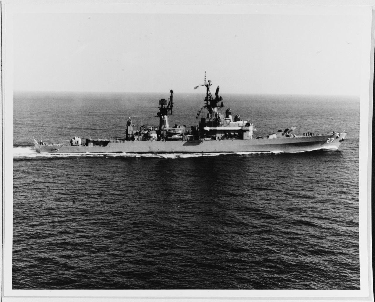 USS JOSEPHUS DANIELS (DLG-27)