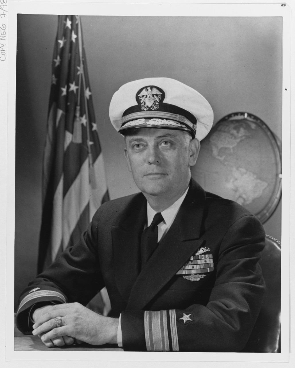 Rear Admiral Vernon L. Lowrance, USN