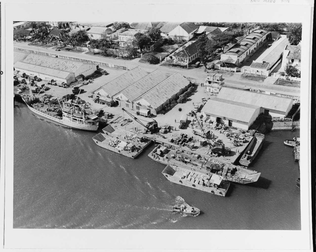 Aerial View of the Pier at Danang
