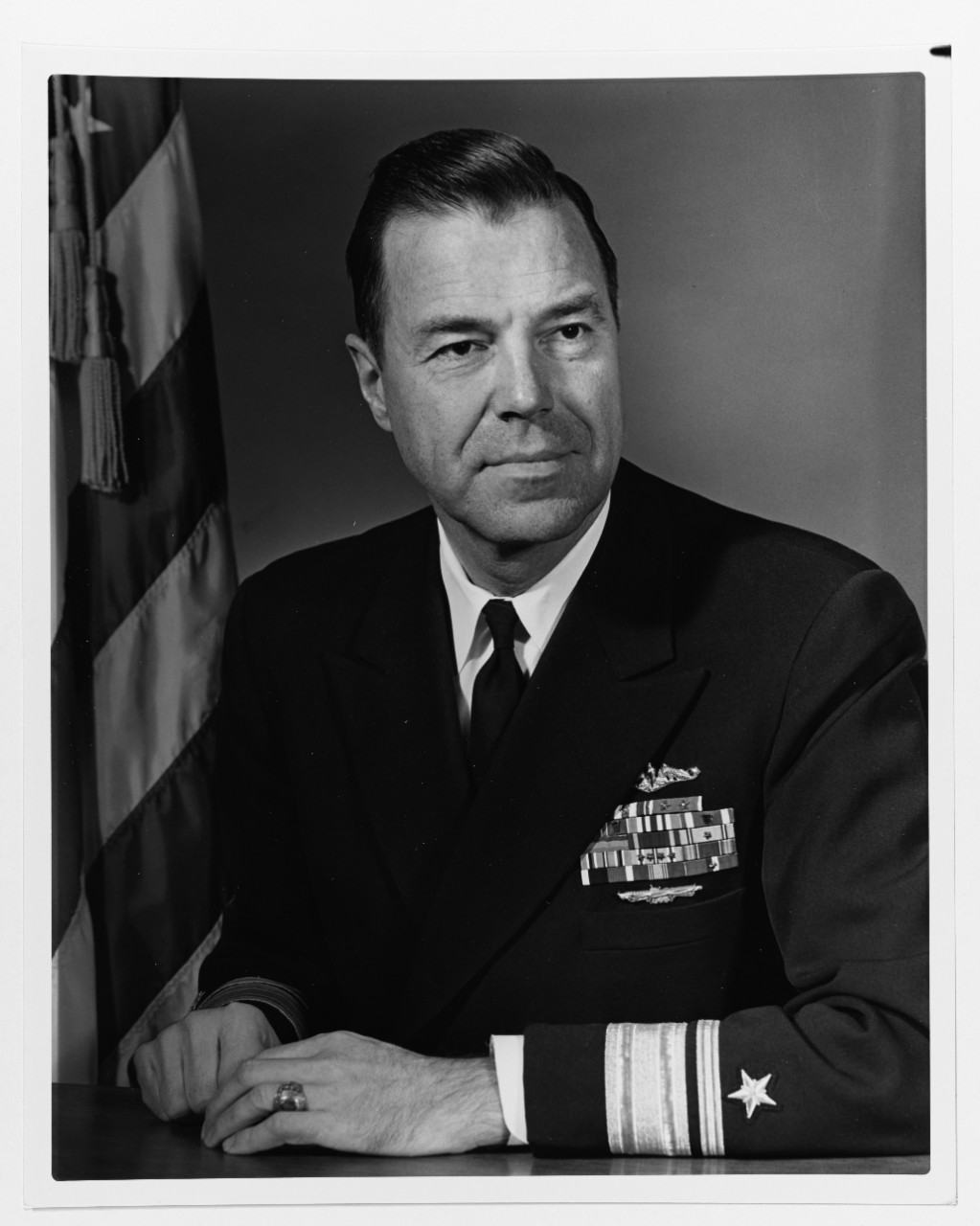 Rear Admiral James F. Calvert, USN