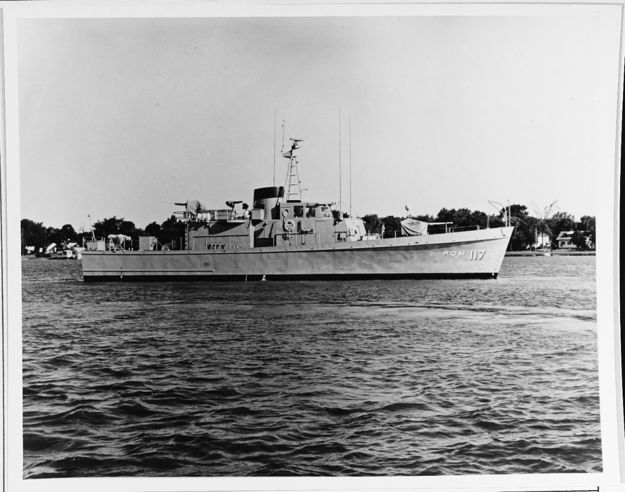 Motor gunboat 117 (PGM-117)