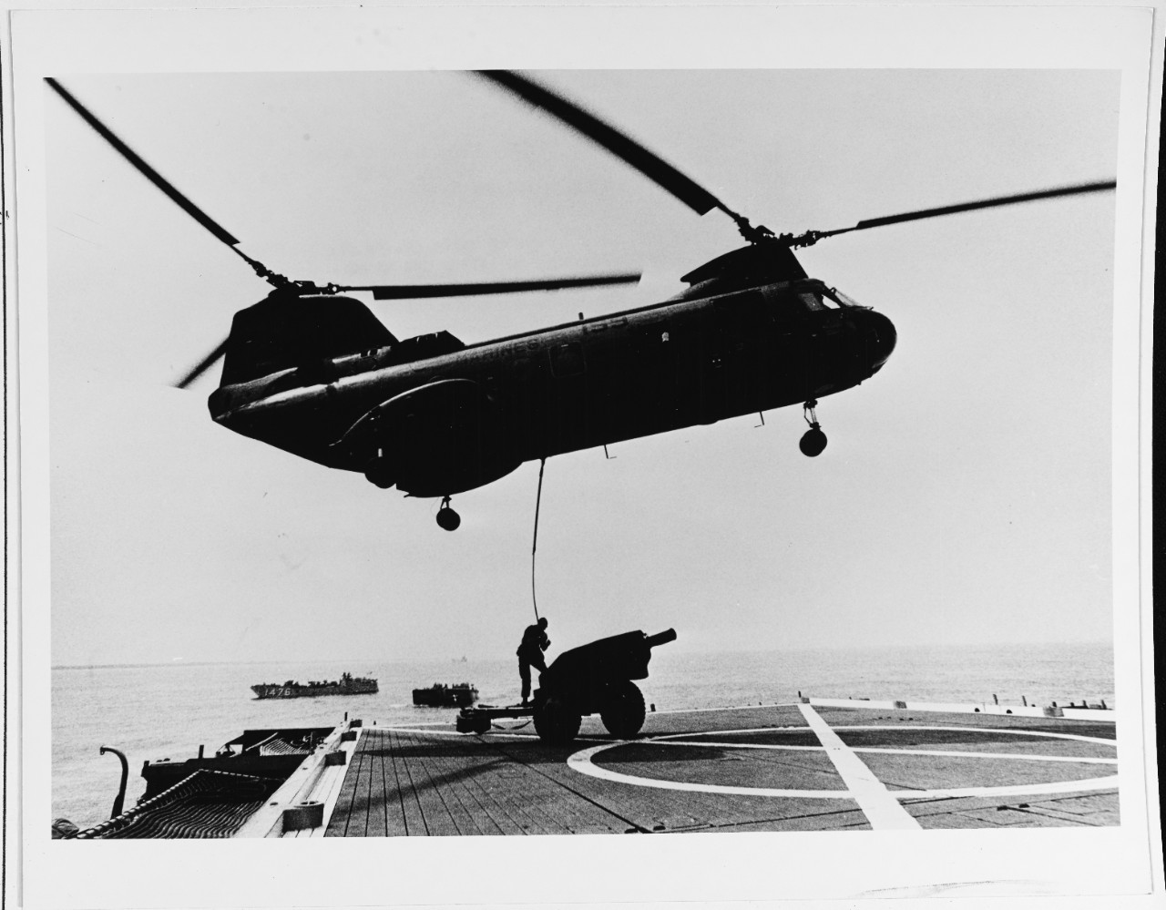 A.U.S. Marine Corps CH - 46A Sea Knight