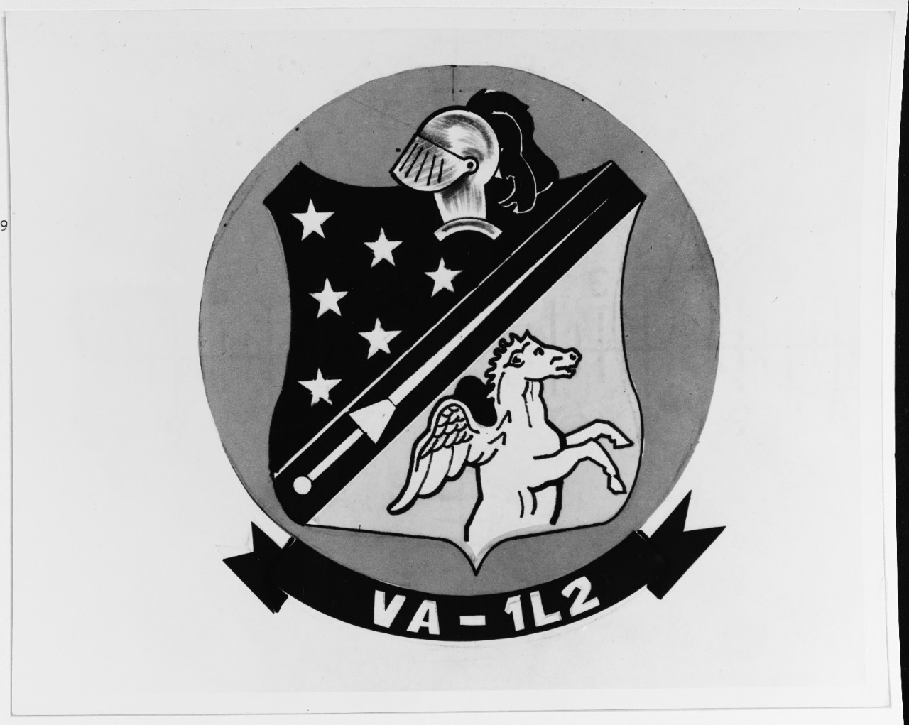 Insignia: Reserve Attack Squadron One L-2 (VA-1 L2)