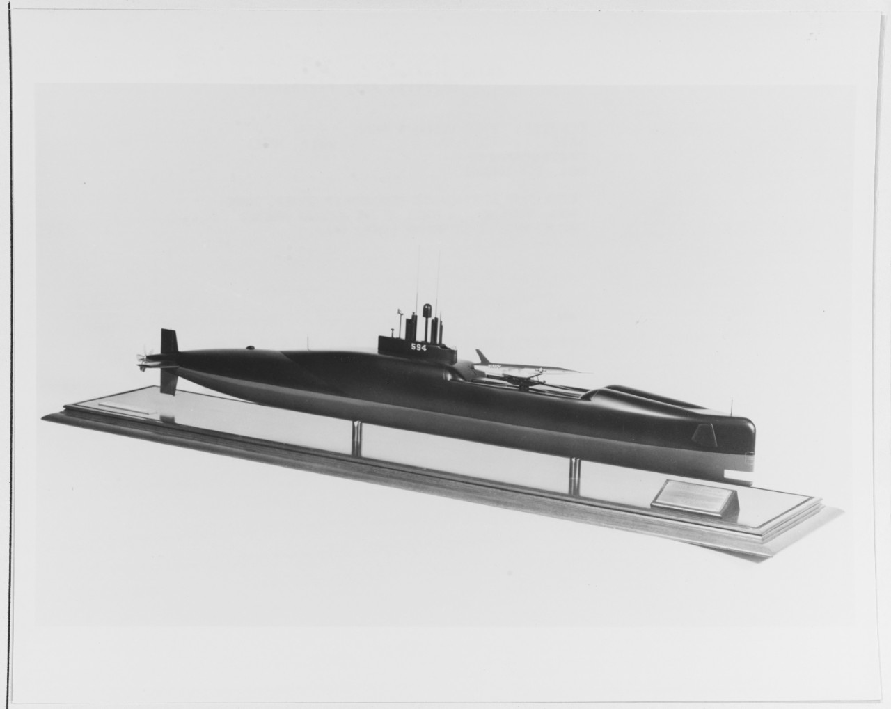 Nuclear-Powered Guided Missile Submarine (SSGN) 594