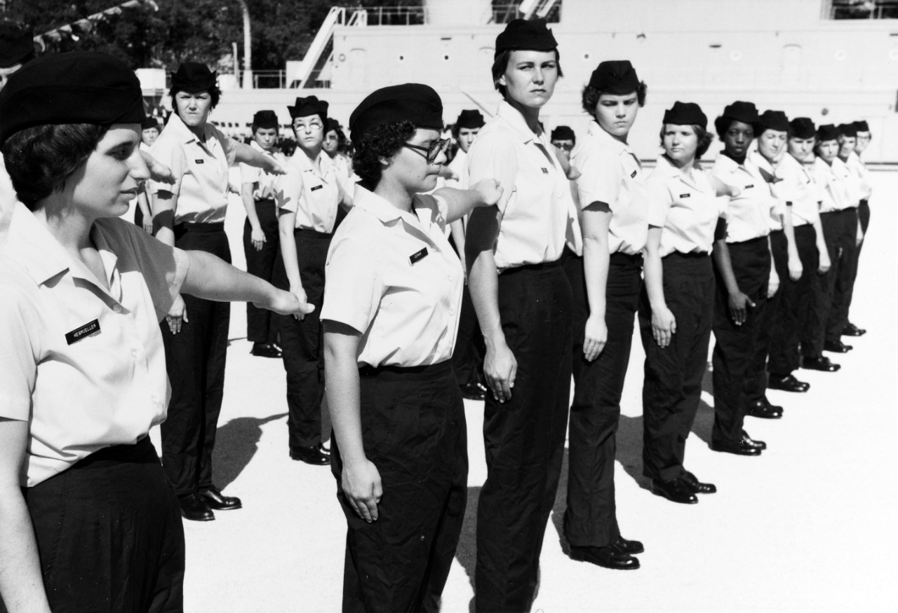 Women Navy Recruits