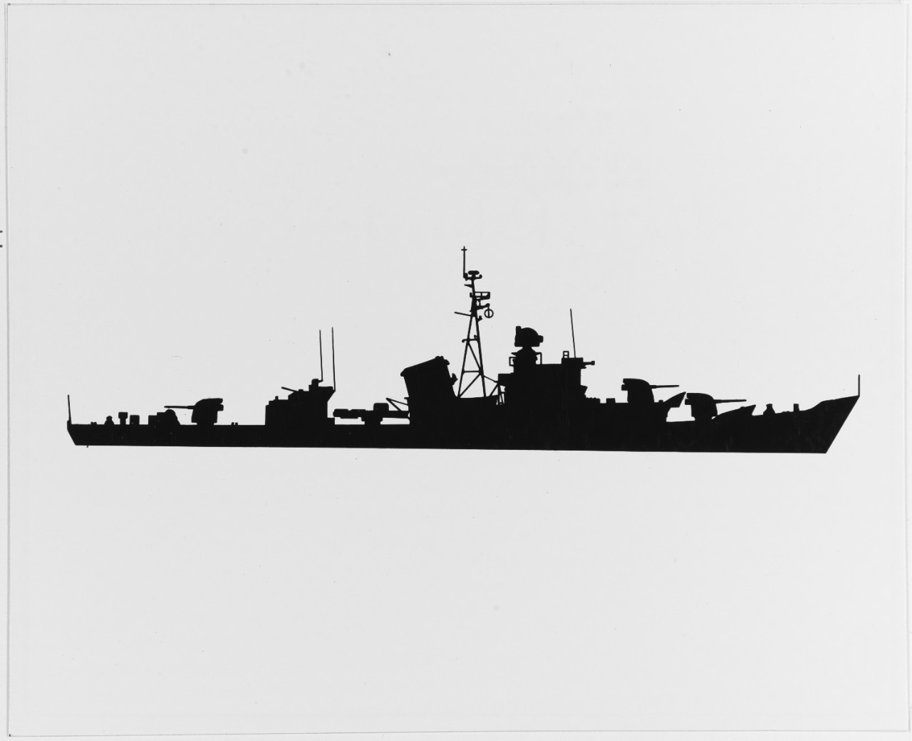 Soviet RIGA Class Frigate (DE), first version