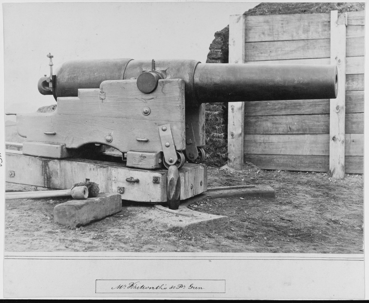 Mr. Whitworth's 80 Pounder Gun