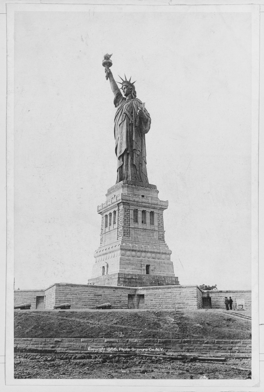 Statue of Liberty  (Note copyright 1886)