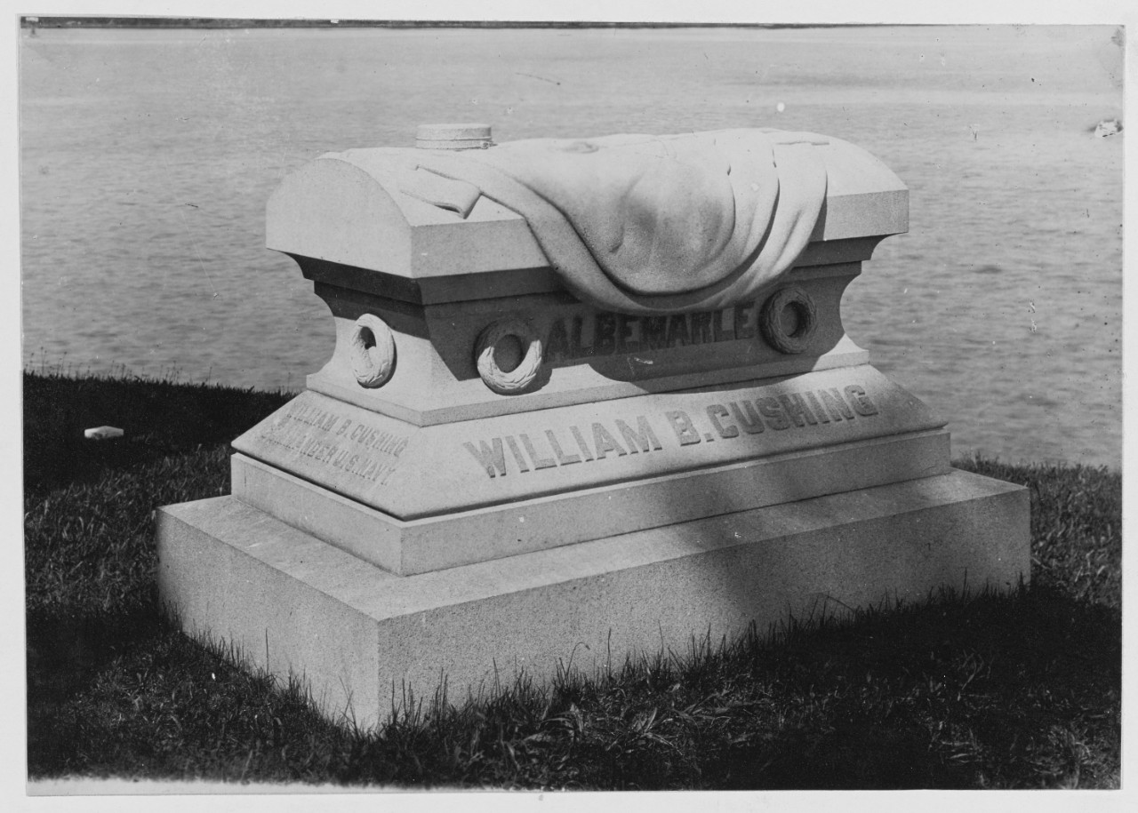 Tomb of W.B. cushing by Buffham, Annapolis MD.