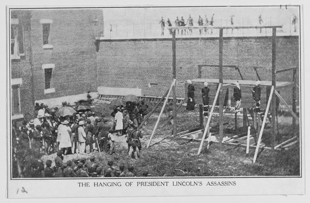 The Hanging of President Lincoln's Assassins.