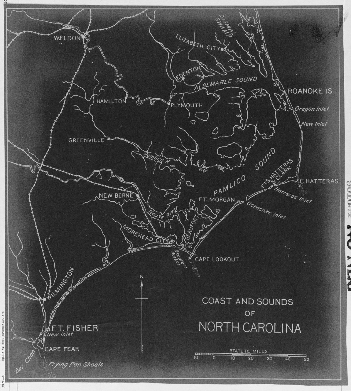 Coast and Sounds of North Carolina