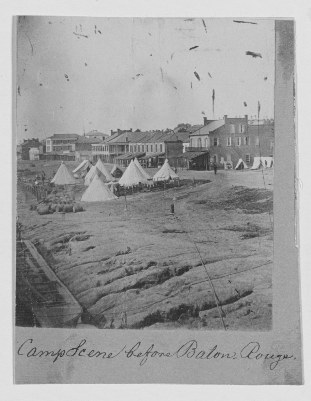 Camp Scene before Baton Rouge, Louisiana (1864)