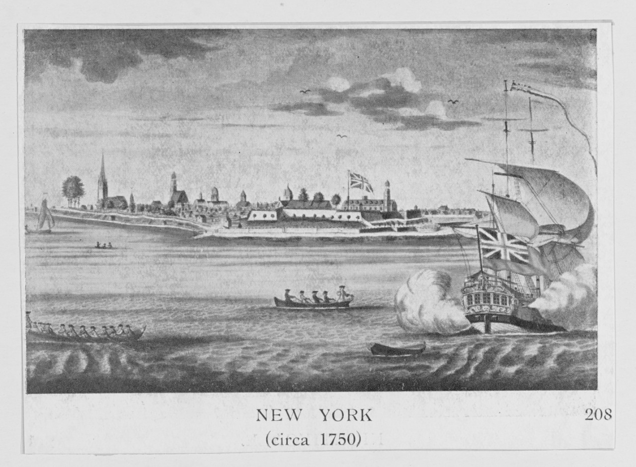 New York. (Circa 1750)