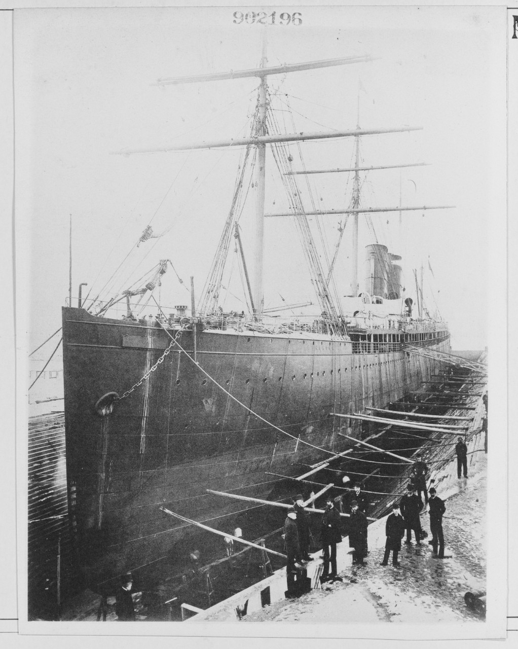 Dock No 2 with SS ALASKA.