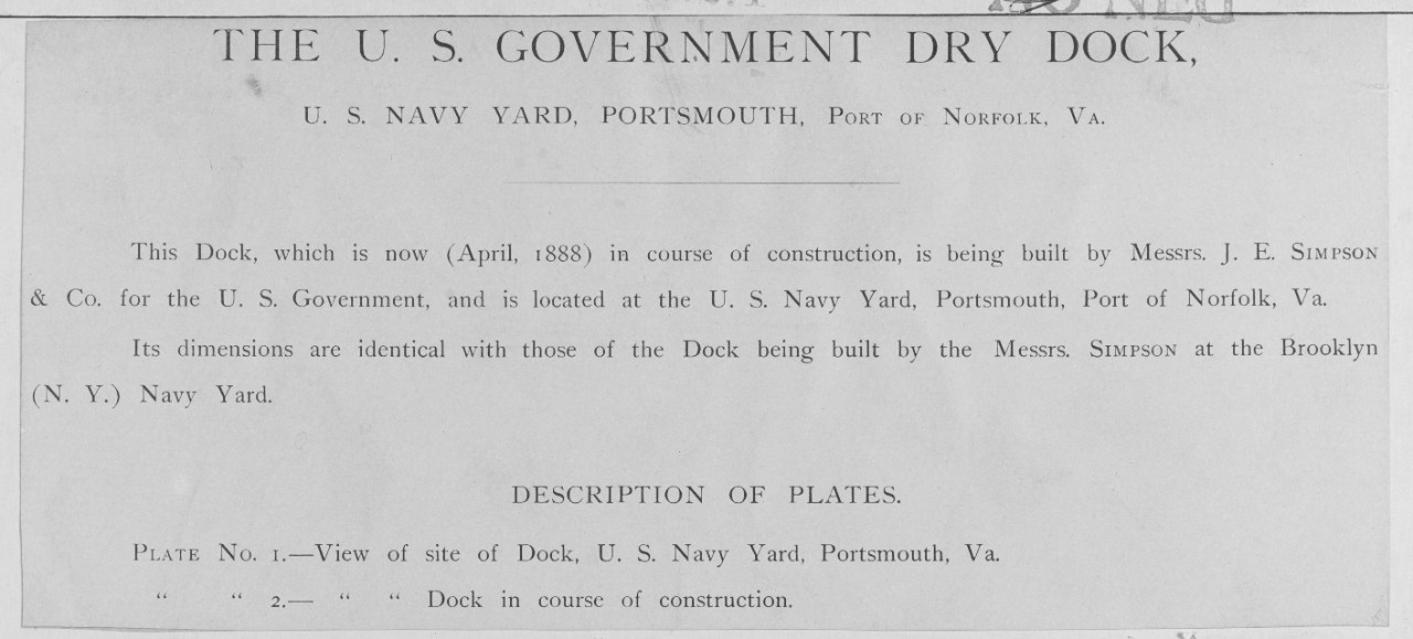 Portsmouth Navy Yard, Norfolk Virginia