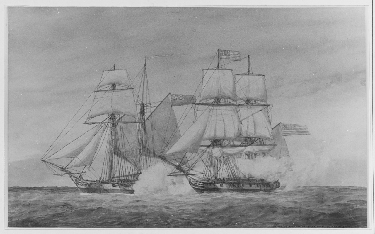 Capture of American Privateer GUEST