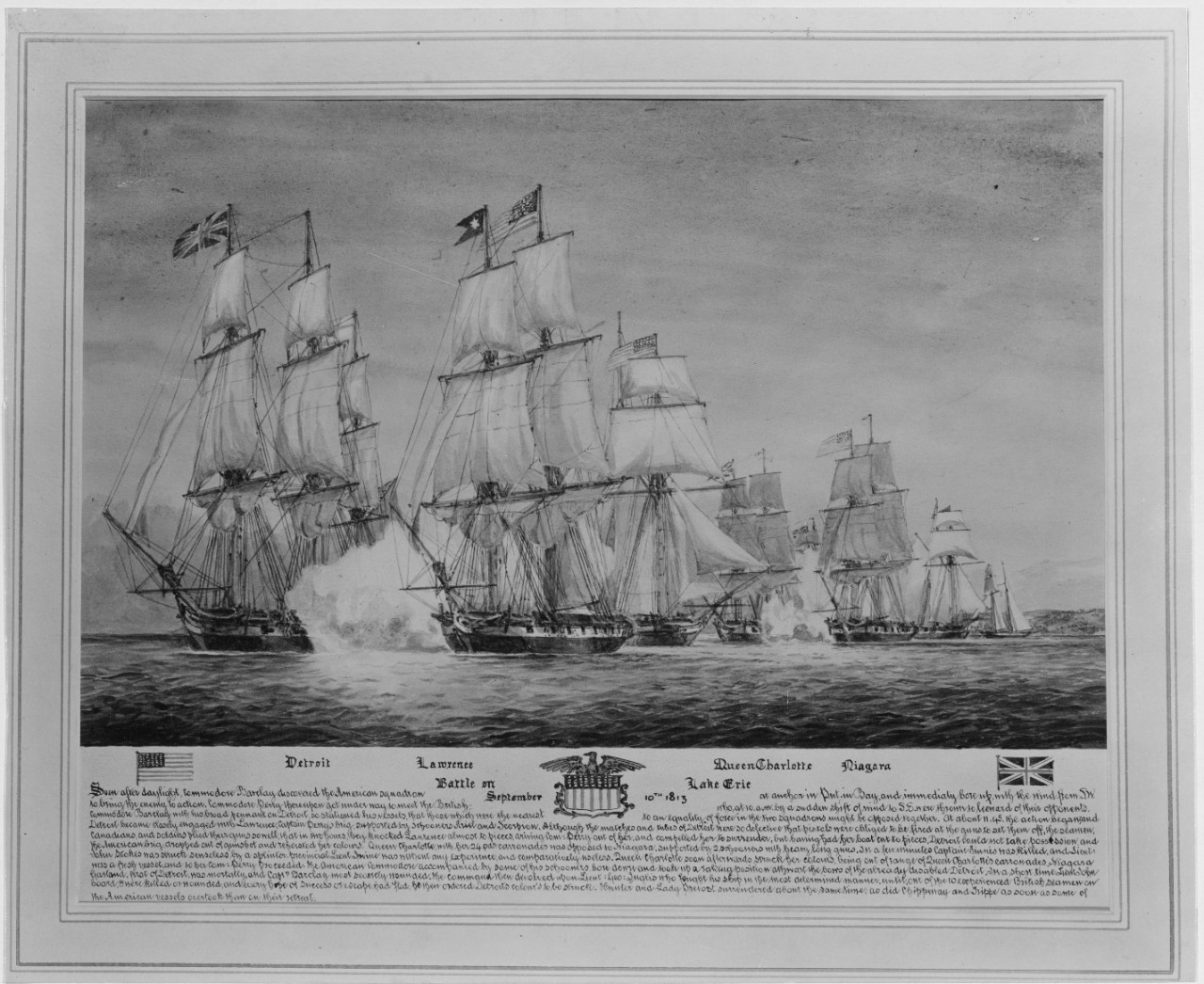 Battle on Lake Erie, 10 September 1813
