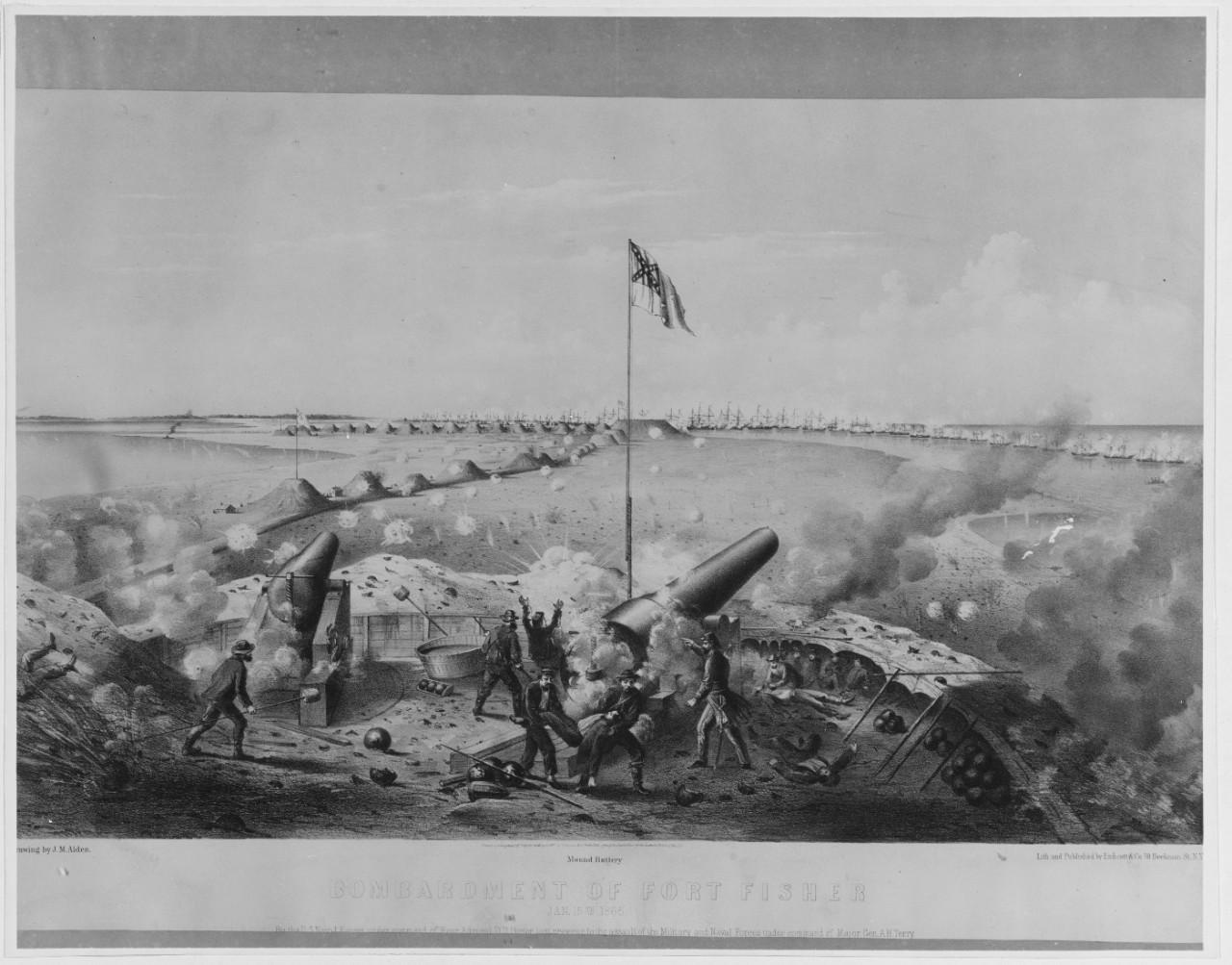 Bombardment of Fort Fisher, 15 January 1865