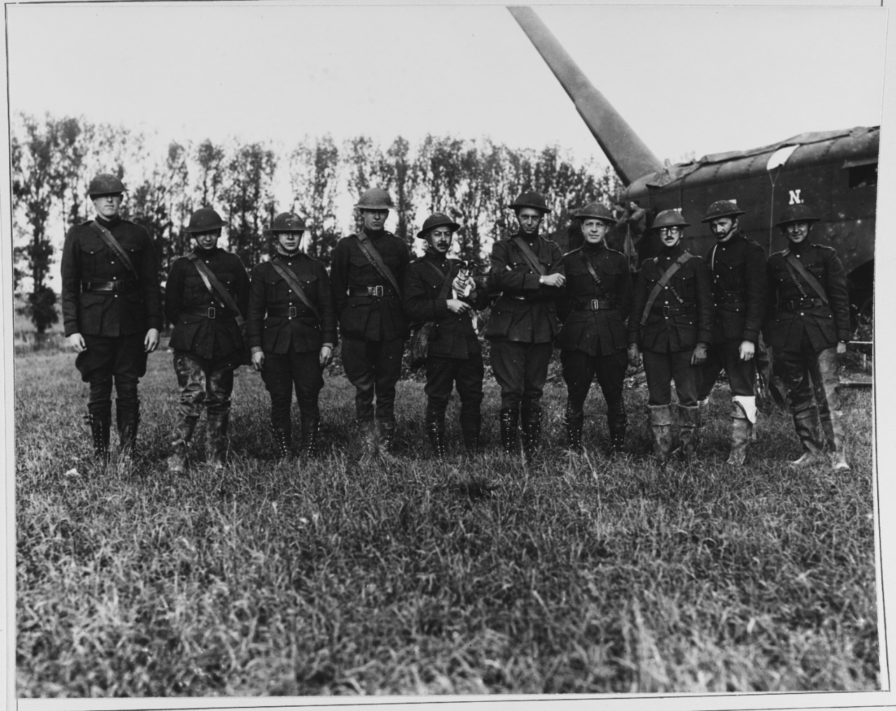 Personnel of US Navy Railroad Battery