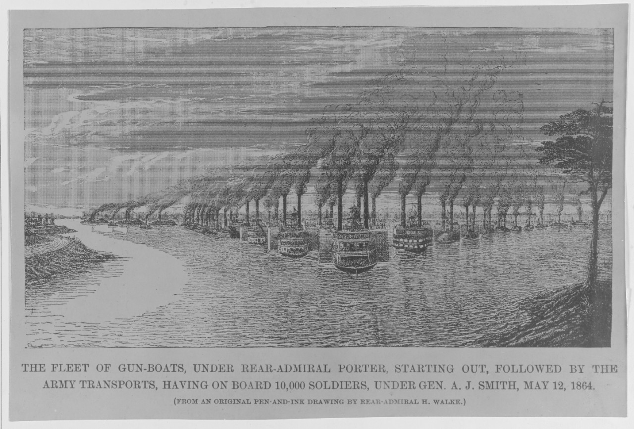 Fleet of Gunboats, 1864