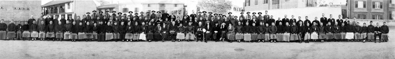 Chinese dignitaries with RADM William H.G. Bullard, 1921-1922