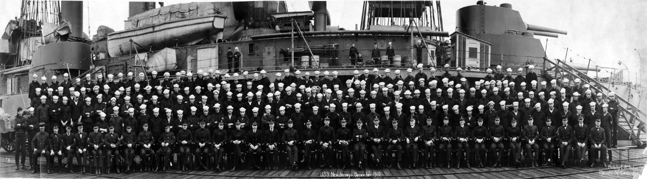 Crew of the USS New Jersey (BB-16)