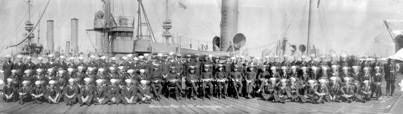 Officers and crew USS (USCGC) Androscoggin